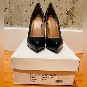 NWT ACNE STUDIOS SS09 "Facette" Black Platform High Heels